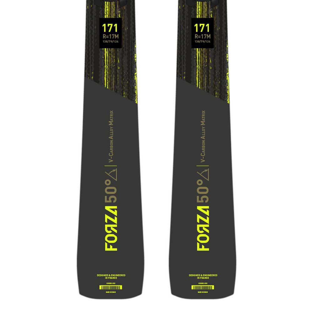 Skis Rossignol Forza 50° V-CAM Konect + fixations NX 12 K GW B80 BLK